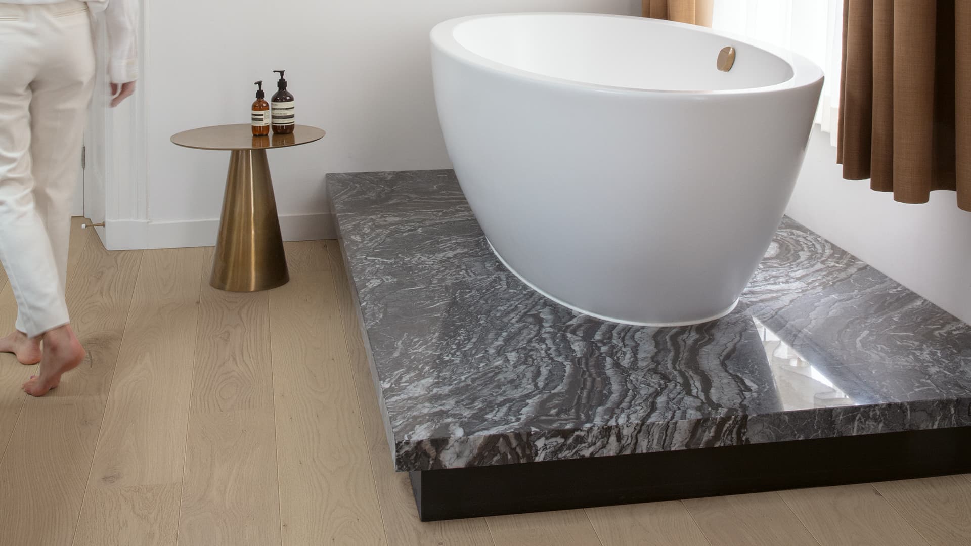 Quick-Step watertight timber in bathroom